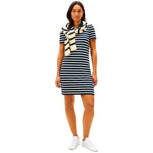 Tommy Hilfiger 1985 Slim Pique Korte Mouwen Korte Jurk