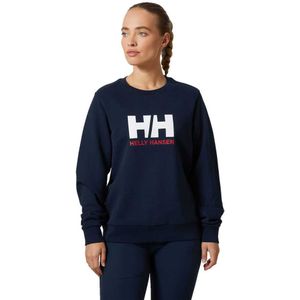 Helly Hansen Logo Crew 2.0 Sweatshirt Blauw S Vrouw