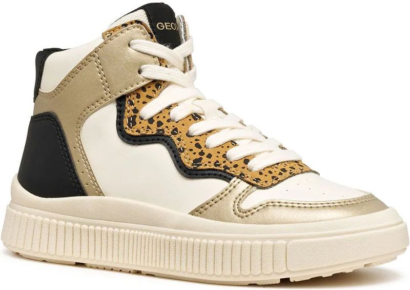 Geox - Laquinny - Sneakers - Licht Ivoor en Platina