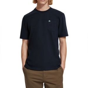 Scotch & Soda 174569 T-shirt Met Korte Mouwen