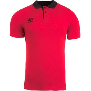 Umbro Contrast Collar Piqué Korte Mouw Poloshirt