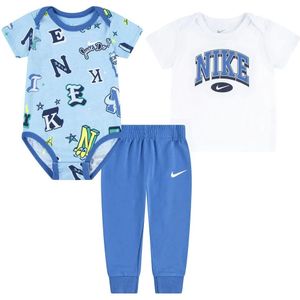 Nike - Body Star - Rompertjes - Blauw - 3 Stuks