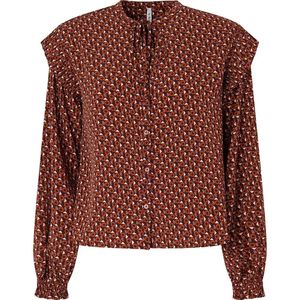 Pepe Jeans - PL304698 - Blouse - Rood - Lange Mouwen - Casual