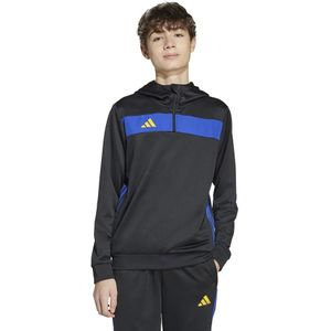 adidas - Tiro Hoodie - Sweater - Zwart - 100% Gerecycled Polyester