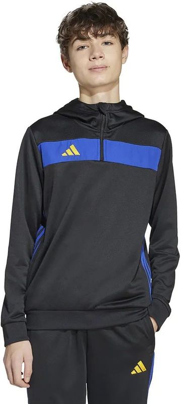 adidas - Tiro Hoodie - Sweater - Zwart - 100% Gerecycled Polyester