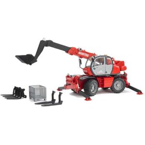 Bruder 2129 Manitou MRT 215 met Accessoires