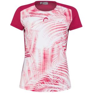 Head Racket Tie-break Short Sleeve T-shirt Roze XL Vrouw