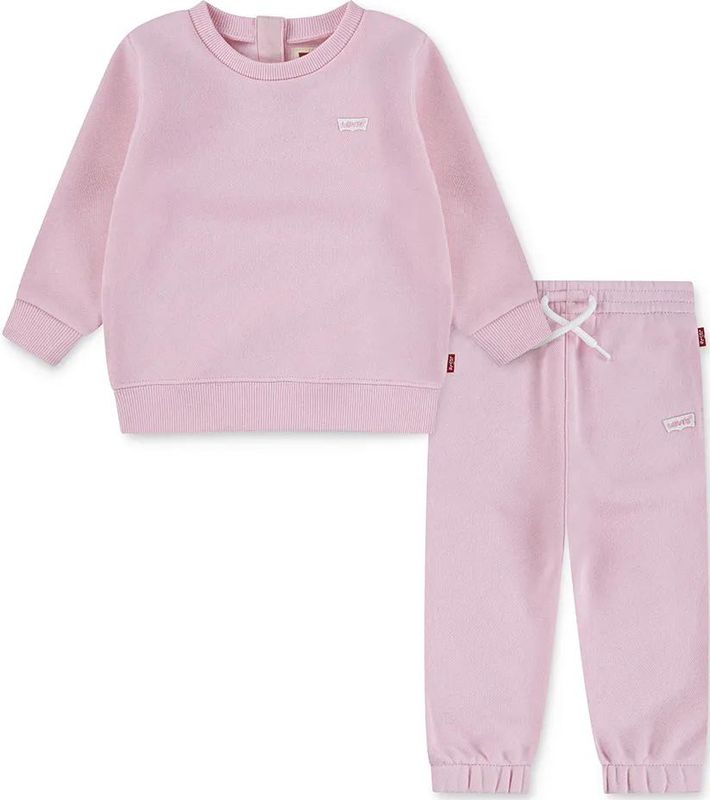Levi's - Newborn-cadeauset - Crystal Rose - 2-delig - Hoodie en Jogger Set