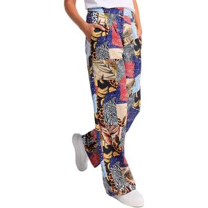 Lois - 207562249 - Losse Plooi Broek - Veelkleurig - Casual - Polyester