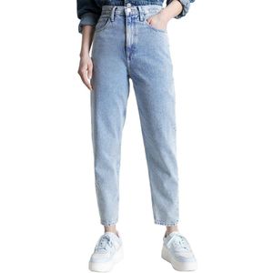 Tommy Jeans Mom Uhr Tpr Cg4014 Jeans Blauw 25 / 30 Vrouw