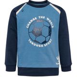 Hummel Sweatshirt - HmlBobby - Blue Nights - Hummel - 62 - Sweatshirt