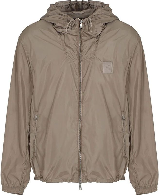 A|X Armani Exchange - XM000342AF12285U6107 - Blouson Jas - Grijs - Casual - Polyurethaan