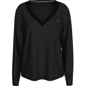 Tommy Hilfiger Uw0uw05568 Lange Mouw Pyjama T-shirt