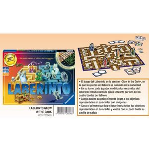 Ravensburger Labyrinth Glow In The Dark Spanish Board Game Veelkleurig