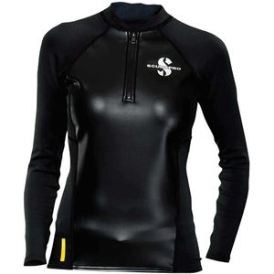 Scubapro 1 Mm Hybrid Thermal Dames Rash Guard Met Lange Mouwen
