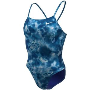 Nike Swim Hydrastrong Multi Print Cutout Zwemkleding