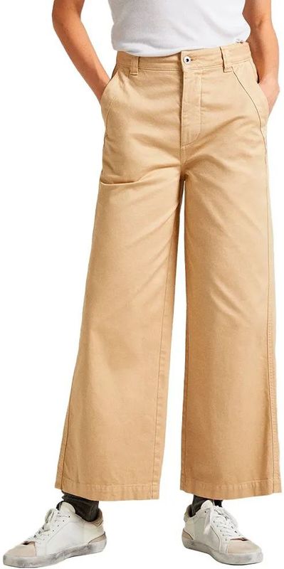 Pepe Jeans - Tasha - Broek - Beige - Vrouw