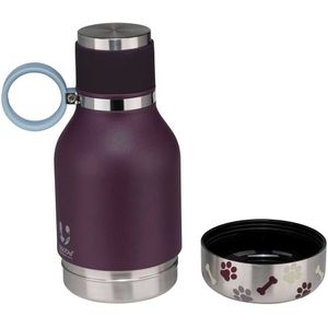 Asobu Sdb1 975ml Thermos Bottle With Bluetooth Speaker Paars