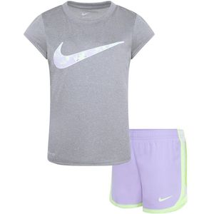 Nike Kids Printed Clutempo Set Grijs 24 Months-3 Years Meisje