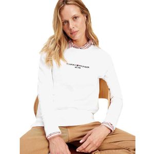 Tommy Hilfiger Essential Sweatshirt Wit S Vrouw