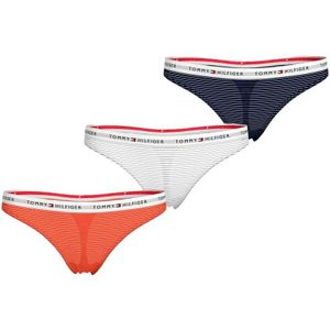 Tommy Hilfiger Uw0uw05532 Tanga 3 Eenheden
