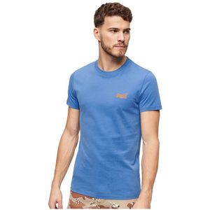 Superdry Vintage Logo Embroidered Short Sleeve T-shirt Blauw 3XL Man