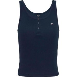 Tommy Jeans Button Mouwloos T-shirt