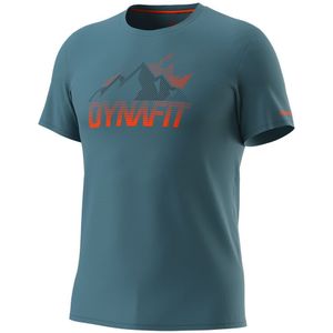 Dynafit Transalper Graphic Short Sleeve T-shirt Blauw S Man