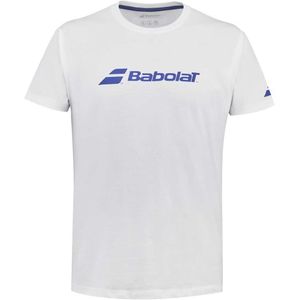 Babolat Exercise Short Sleeve T-shirt Wit S Man