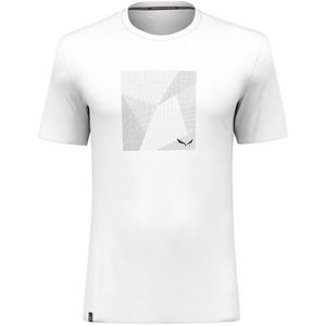 Salewa Pure Building Dry Short Sleeve T-shirt Wit XL Man