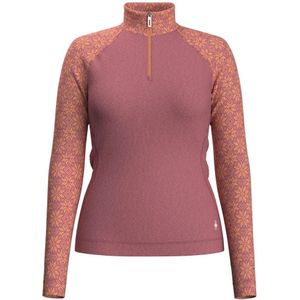 Smartwool - Dames - Merino Thermische Basislaag - Zwart - 1/4 Rits
