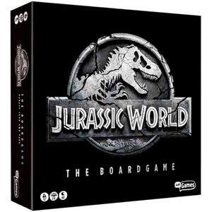 Jurassic World Board Board Game Zwart