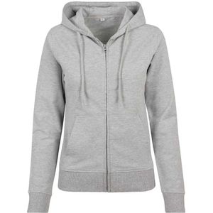 Build Your Brand Terry Sweatshirt Met Rits