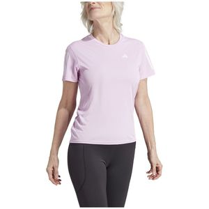 Adidas Own The Run Short Sleeve T-shirt Paars M Vrouw