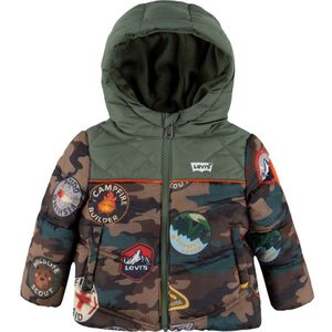 Levi´s ® Kids Aop Puffer Jacket Veelkleurig 6 Months