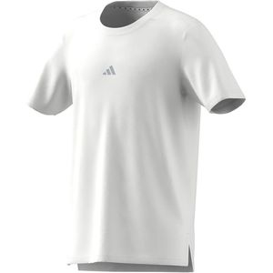 Adidas Designed For Training Short Sleeve T-shirt Wit 9-10 Years Jongen