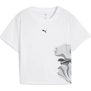 Puma Floral Ribbon Fashion Graphic T-shirt Met Korte Mouwen
