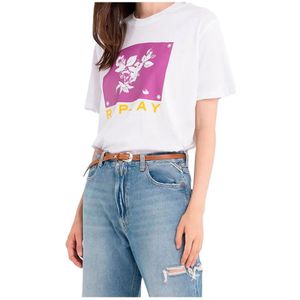 Replay W3623d.000.20994 T-shirt Met Korte Mouwen