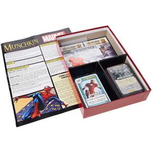 Juegos Munchkin Marvel Edition Recommended Age 10 Years English Board Game Transparant