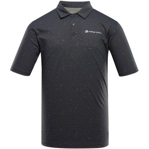 Alpine Pro - COOWEL - Poloshirt - Sneldrogend - Zwart