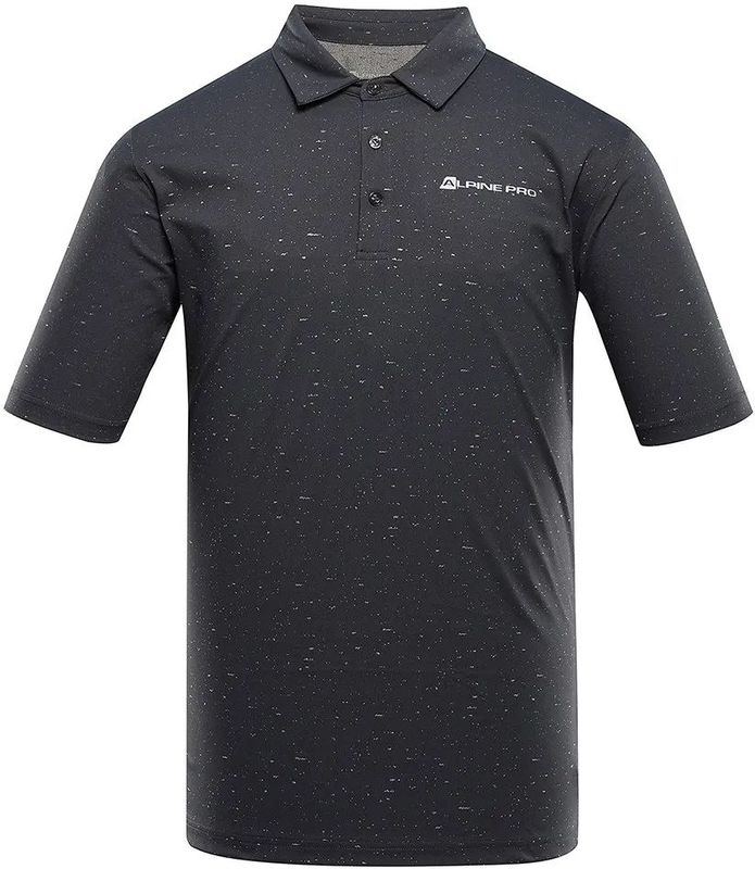 Alpine Pro - COOWEL - Poloshirt - Sneldrogend - Zwart