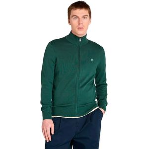 Timberlandvoor mannen. TB0A2BMZ3171 Williams River groene trui (L), Casual, Katoen