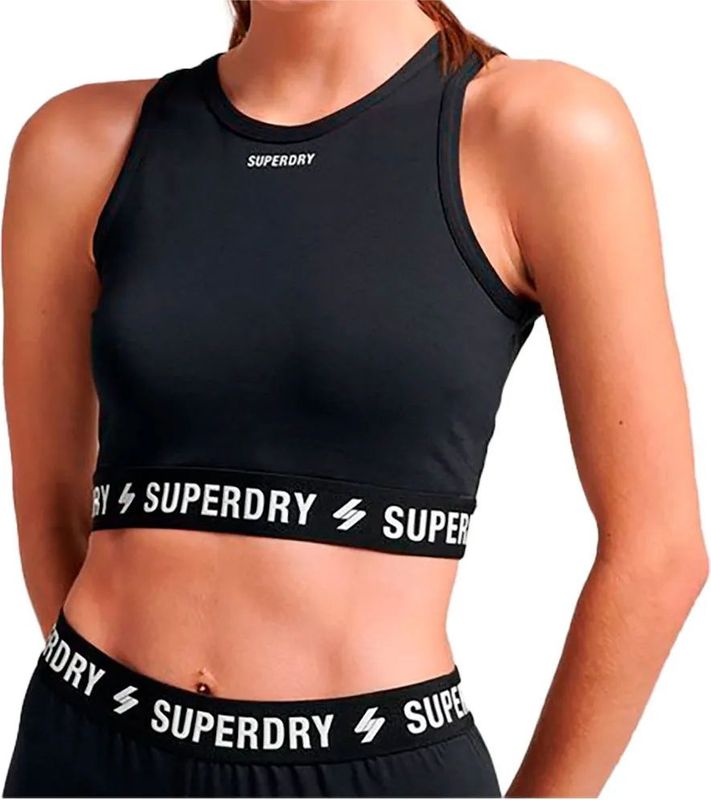 Superdry - Code Elastic - Crop Sport-top