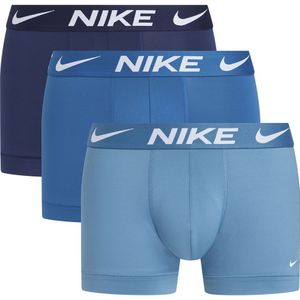 Nike 0000ke1156 Boxer 3 Units Blauw M Man