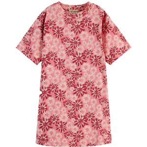 Scotch & Soda Floral Korte Mouwen Korte Jurk