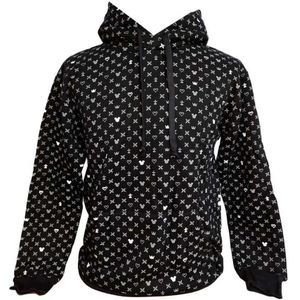 Difuzed Sweatshirt Met Kh-patroon