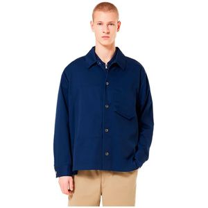 Oakley Apparel Cotton Overshirt Overhemd Met Lange Mouwen