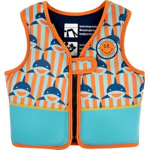 Swim Essentials Shark Swimming Vest Oranje 4-6 Years