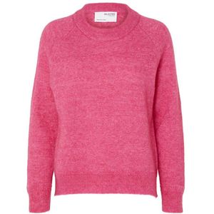 Selected Lulu O Neck Sweater Beige XS Vrouw