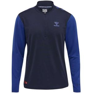 Sportsweatshirt - Color-Blocking - Normale Pasvorm - Lange Mouw